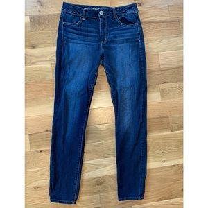 American Eagle hi-rise super stretch skinny jeans